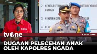 Polda NTT Periksa 9 Saksi Kasus Dugaan Pencabulan Kapolres Ngada | Kabar Siang tvOne