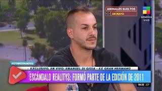 ️ "En un casting me ofrecieron 450 pesos por sexo": Emanuel Di Gioia, ex "Gran Hermano"