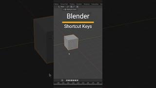 Blender Shortcut keys | Tips and Tricks | Easy Blender Tips | Blender 4.3