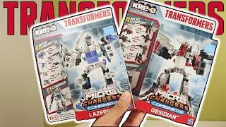 When Transformers Tried Lego Minifigs | #transformers Kreo Combiner Kreon Figures Review