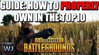 GUIDE: How to PROPERLY own in the TOP10 (+Eye Tracker) in PLAYERUNKNOWN's BATTLEGROUNDS (PUBG)