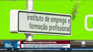 Precariedade diminui em Portugal