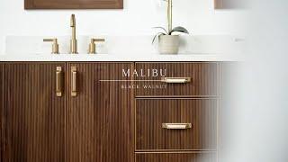 Teodor Vanities™, Malibu Black Walnut Vanity