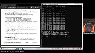 Lab Test Network Latency and Traceroute