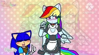 Sad Cat Dance meme | ft. Rainbow Dash & Sonic | Flipaclip | Sondash  | (2023 reupload)