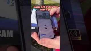 Mazda CX5 installation Dash Cam GKU D600 pro, for only 150 Vancouver  #automobile