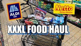 XXXL FOOD HAUL | WOCHENEINKAUF | ALDI | NETTO | WAR ES GÜNSTIGER | ANGEBOTE