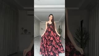 Trying this Floral Fit & Flare dress | Summer dresses Try-on-Haul