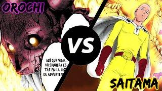SAITAMA -EL PELON DE BRAZZER VS  OROCHI EL REY DE LOS MONSTRUOS VERSION 1
