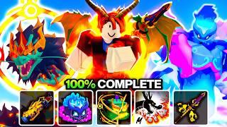 I 100% Completed The Dragon Rework Update on Blox fruits [FULL MOVIE]