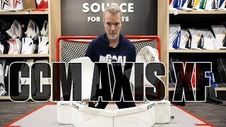 CCM Axis XF Pads and Gloves