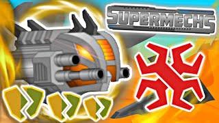 ESTE DRON HACE UN DAÑO TERRIBLE!!! | SELFISH GUARDIAN - SUPER MECHS