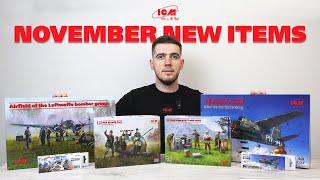 The review of ICM November Plastic Model Kits!