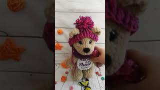 Вязаный мишка Crochet Teddy bear