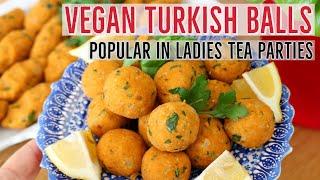 Turkish Lentil Kofta Balls | Mercimek Köftesi (Vegan) By Aysenur Altan
