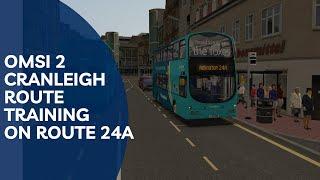 OMSI 2 Cranleigh|Route training on Route 24A