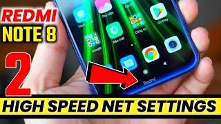 Redmi Note 8 Network Problem Tips & Tricks | High Speed Internet Settings | Slow Net Problem