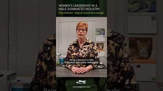 Women's leadership in a male-dominated industry #womenpower #BiagiBros  #3pl #WomenInLeadership