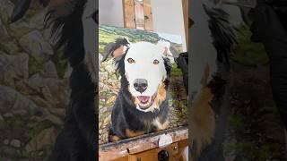 Small changes = big impact! #petportrait #petportraitartist #artist #dogpainting #art