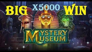 Mystery Museum. Big Win x5155. Streamer Cobrik