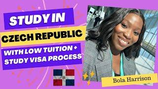 STUDY IN CZECH REPUBLIC DETAILED PROCESS + STUDY VISA PROCESS ft @bolaharrison