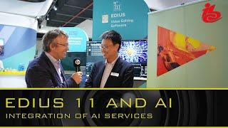 EDIUS 11 and AI - Integration of AI Services in EDIUS 11 - IBC Report 2023