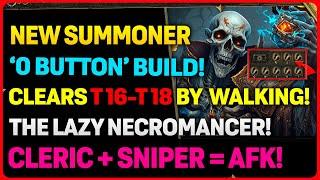 NEW Lazy Necromancer 'Hands Free' Version 1.0 | Skeleton Cleric + Mages + Snipers + Warriors!