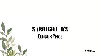 Connor Price - Straight A's (Lyrics)