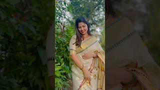 *SETSAREE*Lotus weave golden tissue saree with temple borders @nitharafashion7247