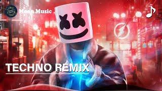 Techno Mix 2024Best Nonstop EDM Songs For Gaming/RelaxingBass Boosted Music | Moon Music