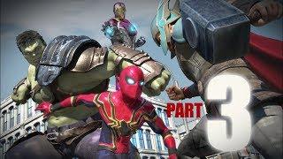 SPIDER-MAN vs Hulk vs Thor vs Ironman vs Captain America Part3/3)