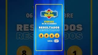 Resultado LOTERIA DE MEDELLIN - VIERNES 06 de Diciembre DE 2024 #Shorts #Loteria