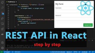 How to Make REST API Calls in React - GET, POST, PUT, DELETE - Step by Step