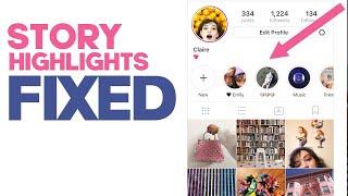 Instagram highlight loading problem, instagram story loading problem, fix instagram highlight error