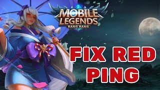 How to FIX RED PING in Mobile Legends 2024 (Quick & Easy) | Mobile Legends