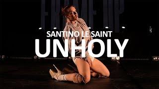 Santino Le Saint - Unholy (Slowed + Reverbed) | Choreography by Nastya Badaeva