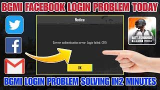 server authentication error. login failed. (211) bgmi problem|how to fix server authentication error