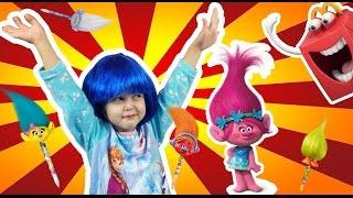 Тролли Игрушки в Хэппи Мил Макдональдс Trolls 2016 Розочка наколдовала Happy Meal Mc Donalds