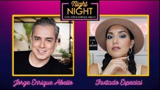 Jessica Flores en Night Night Con Jorge Enrique Abello