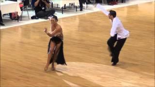 PD European ch. Latin 2012 - solo Samba - Daniele Sargenti & Uliana Fomenko