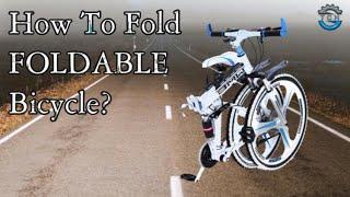 How To Fold Foldable Bicycle | Imported Bicycles | TCH Store