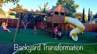 Incredible Backyard Transformation Under 10 Minutes