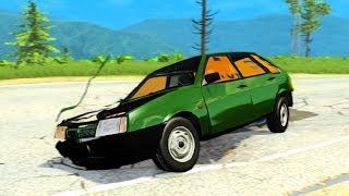 BeamNG Drive - РУССКИЕ ДОРОГИ. РУССКИЕ ТАЧКИ. ЯМЫ.