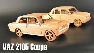 Модель ВАЗ 2105. Жигули в кузове Coupe. Изготовление.  DIY