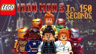 IRON MAN 3 in 150 seconds [Lego Stopmotion Animation]