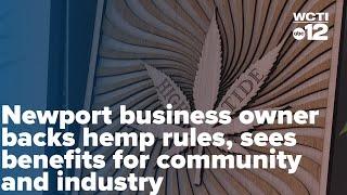 Newport business owner backs hemp rules, sees benefits for community and industry