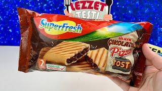 SuperFresh Ülker Çikolatalı Pizza Tost incelemesi | Lezzet Testi