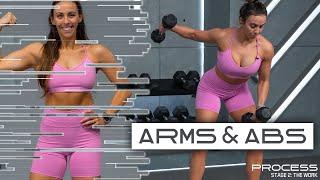 40 Minute Arms & Abs Challenge Workout | WORK - DAY 8