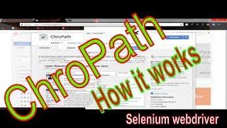 How To Use ChroPath _Chrome-browser New Extension (add-ons)