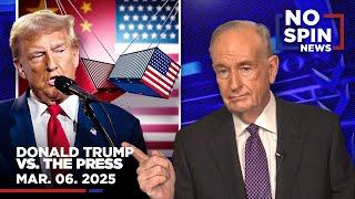 Donald Trump vs. the Press & China Strikes Back Over U.S. Tariffs | March 6, 2025